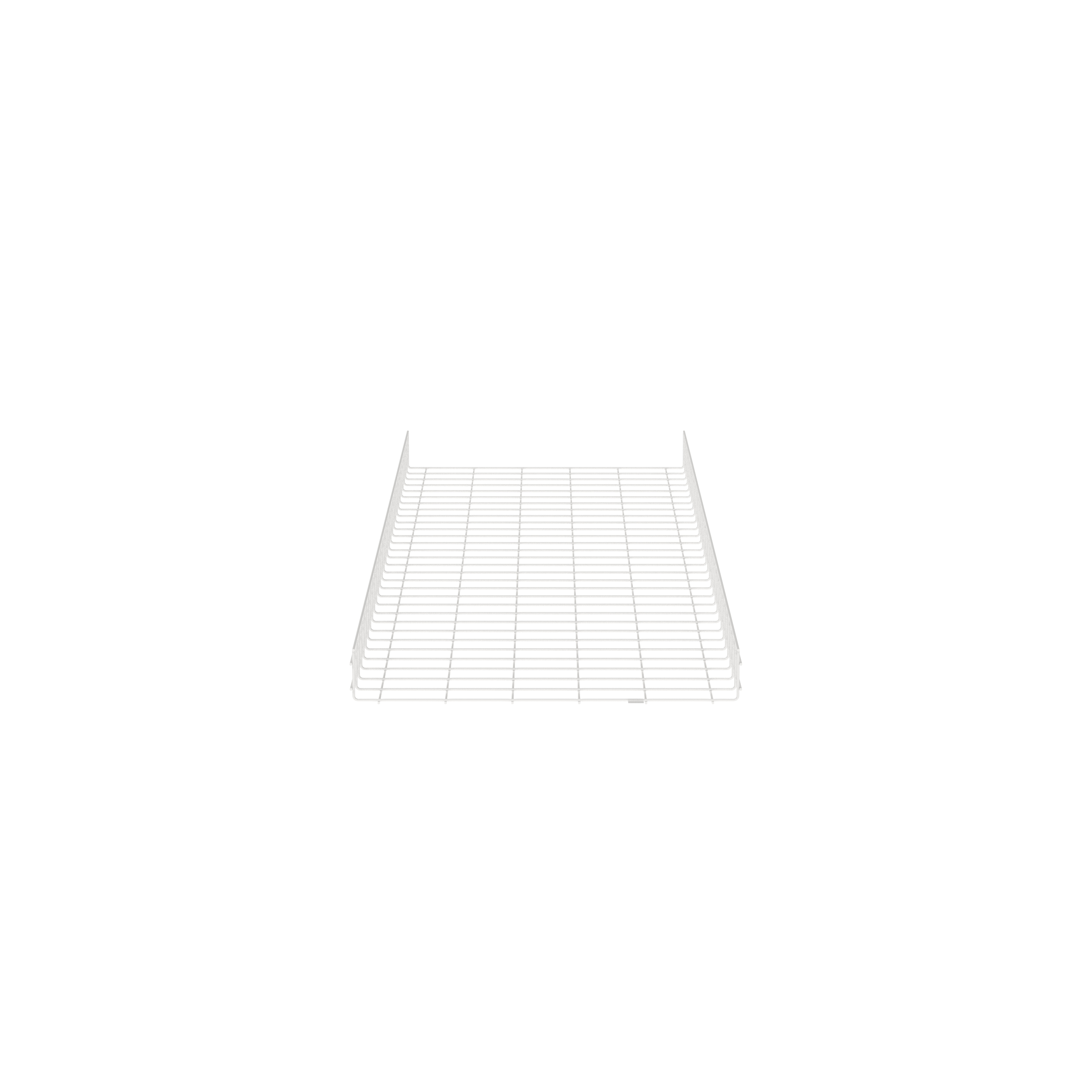 【PWB4X30WH】WIRE BASKET 4" H X 30" W, WHITE