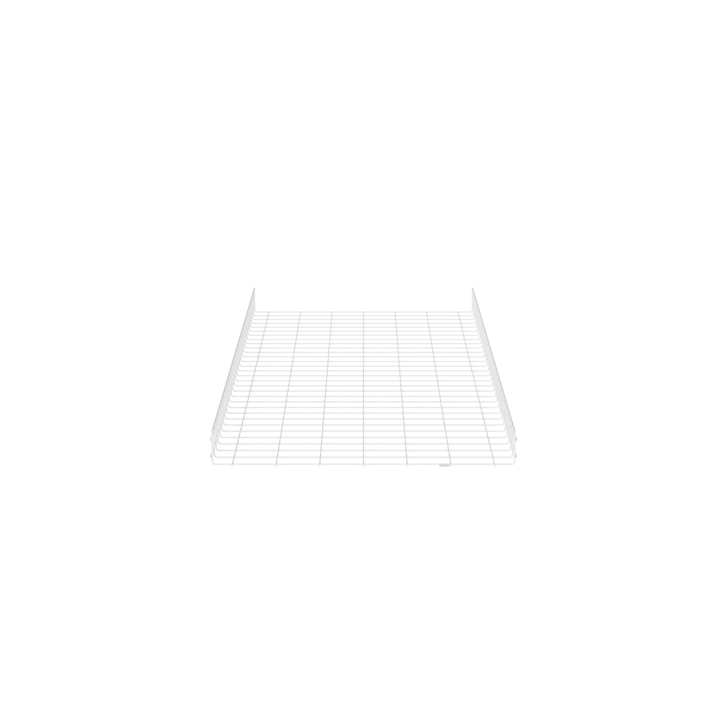 【PWB4X36WH】WIRE BASKET 4" H X 36" W, WHITE