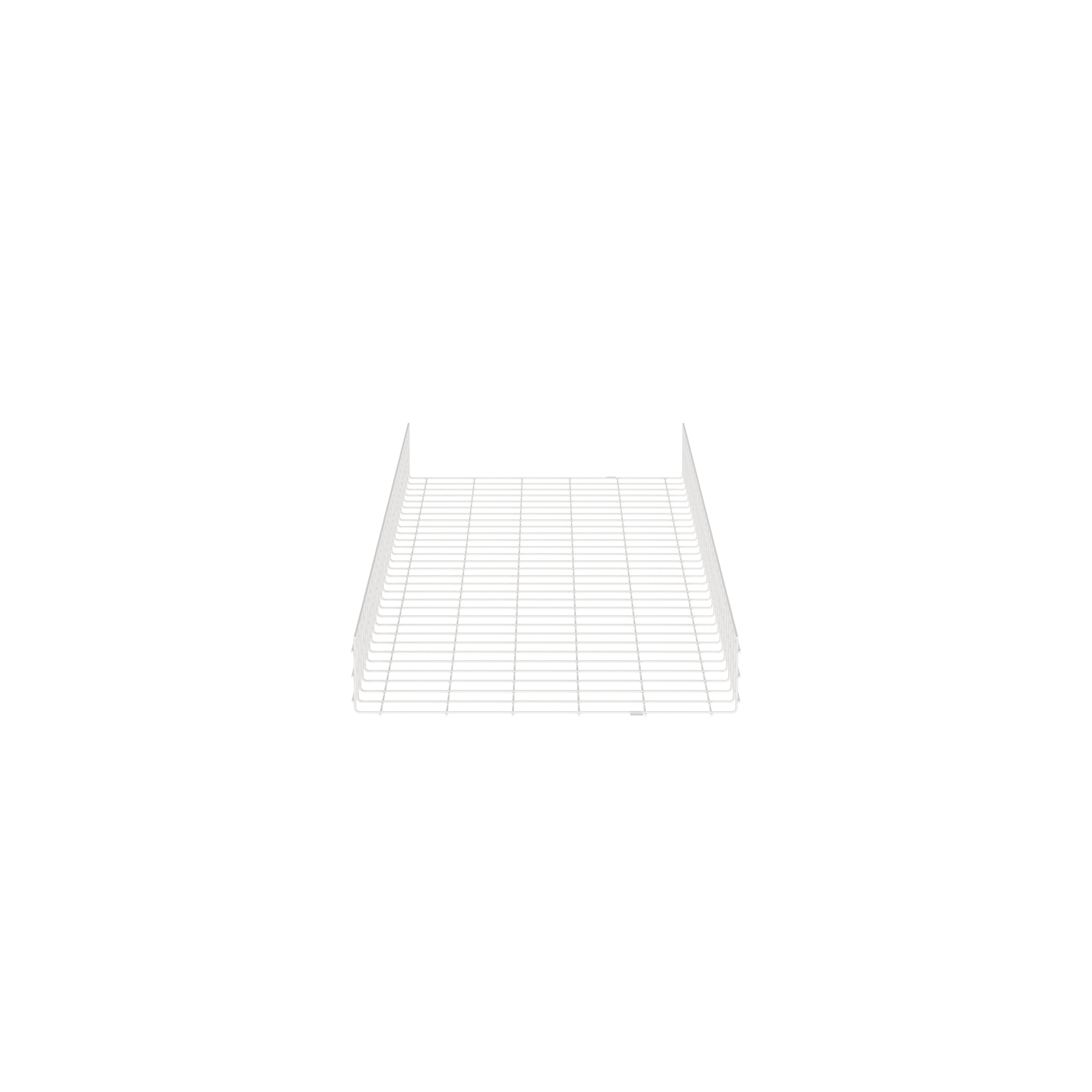 【PWB6X30WH】WIRE BASKET 6" H X 30" W, WHITE