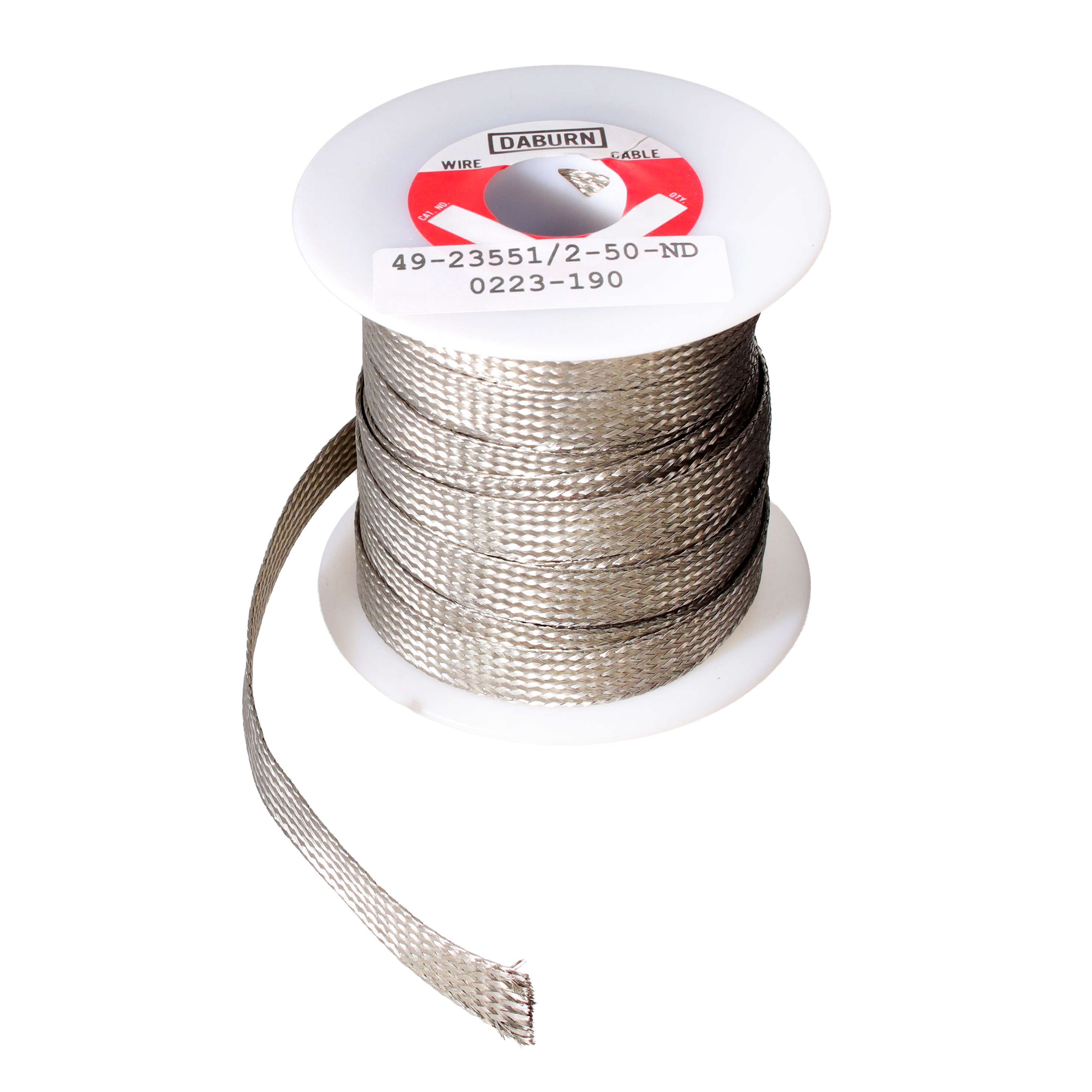 【2355 1/2-50】GROUND BRAID FLAT 0.5" X 50'