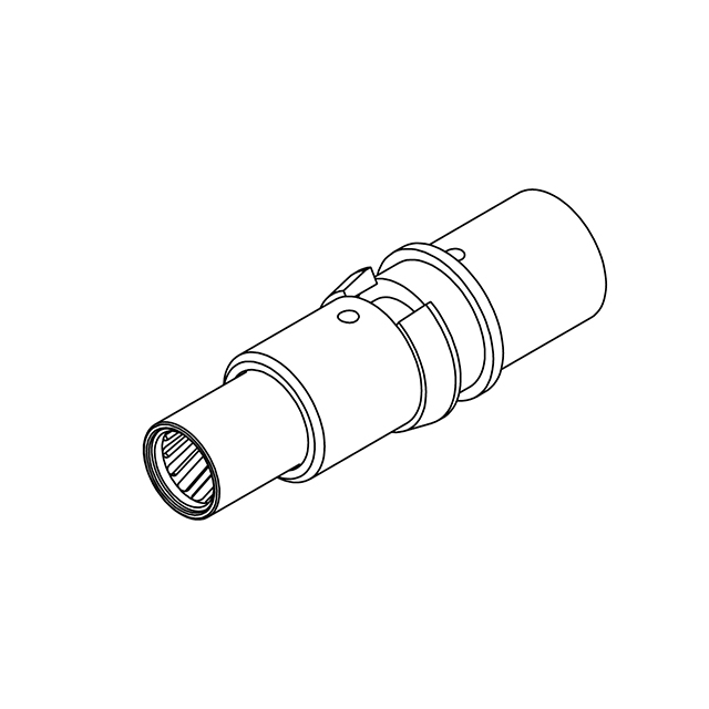 【APC-C-4-S-25-1】#4 MACHINED POWER SOCKET WITH SI