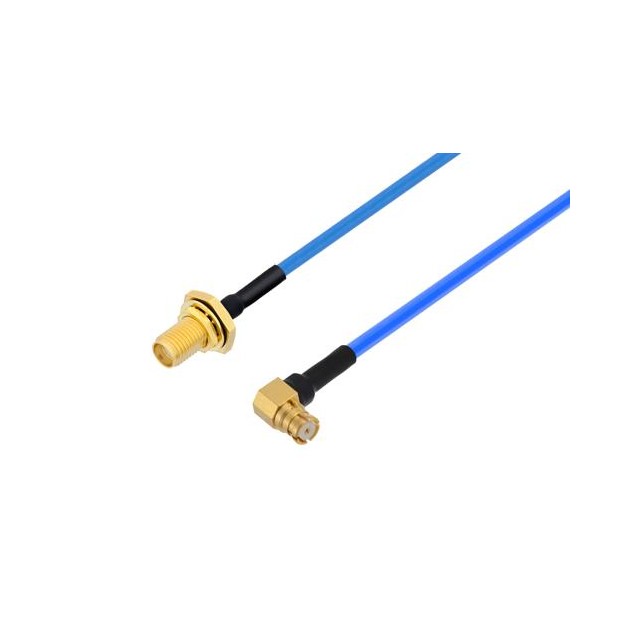 【PE3C5193/HS-36】SMA FEMALE BULKHEAD TO SMP FEMAL