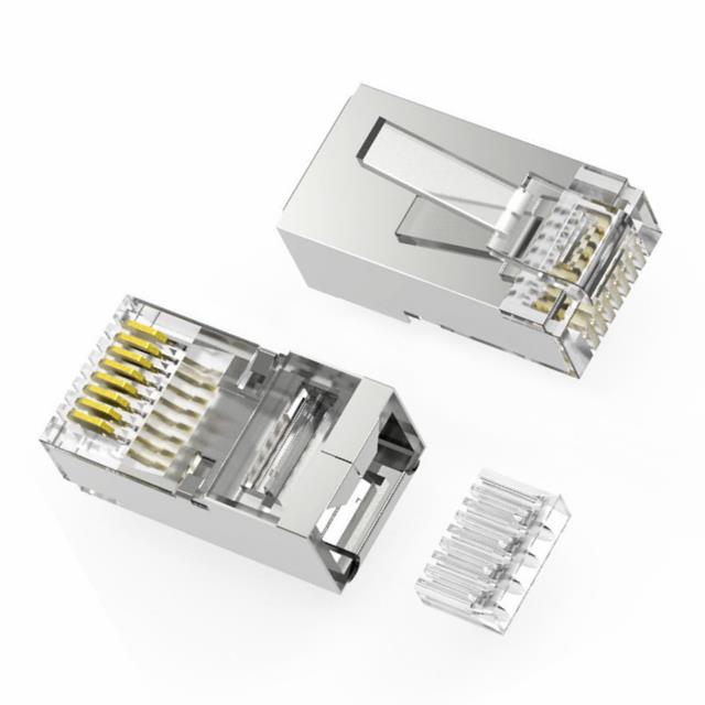 【9134700J0168】CONN CAT6 SHLD 50u" UL94-V0