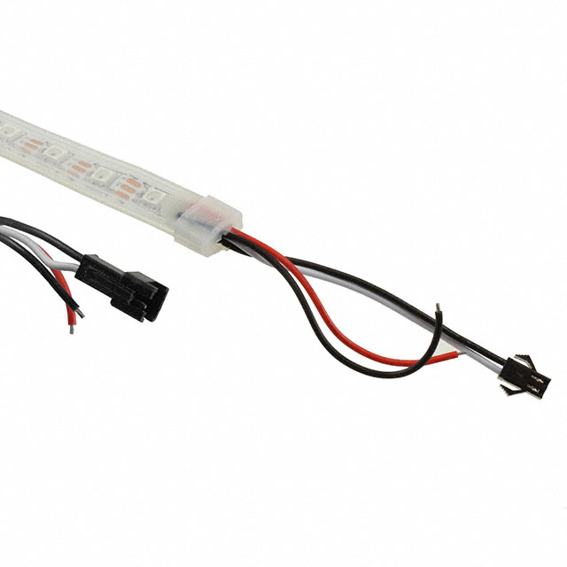 Addressable Lighting Neopixel 60 LED Strip (White) Serial (Shift Register) Red, Green, Blue (RGB) 1000.00mm L