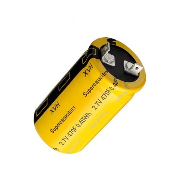 【XVH3566-2R7507L-R】CAP, XVH, 2.7V 500F 3.5MOHM, L-P