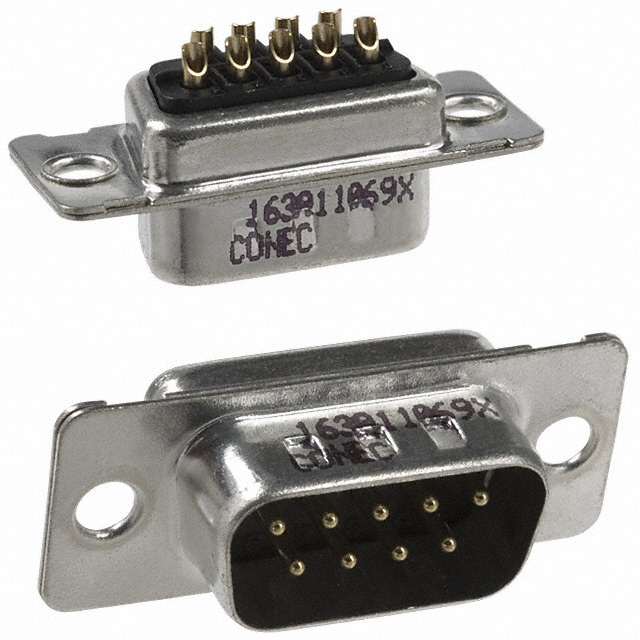 디바이스마트,커넥터/PCB > D-SUB 커넥터 > D-SUB 커넥터 (미분류),,163A11069X,CONN DSUB PLUG 9POS STR SLDR CUP / Digi-Key Part Number : 626-1026-ND