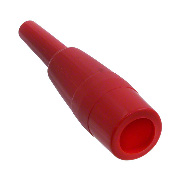 Test Clip, Lead, Probe Insulator, Red for use with Alligator Clips: BU-27, BU-27C, BU-27CG, BU-27CGW