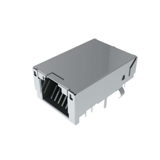 【JXD1-1020NL】CONN RJ45 1X1 LP 100D 1:1 YG