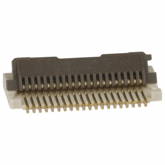 40 Position FPC Connector Contacts, Bottom 0.008