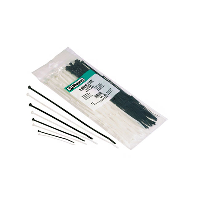 Cable Ties Circuit Protection Kit 100 Cable Ties (60 ea of Natural, 40 ea of Black)