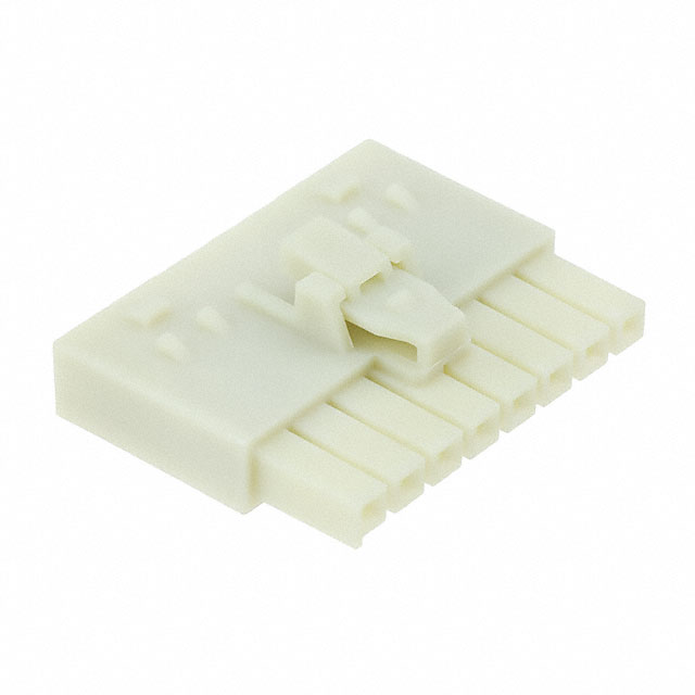 8 Rectangular Connectors - Housings Receptacle Natural 0.138 (3.50mm)