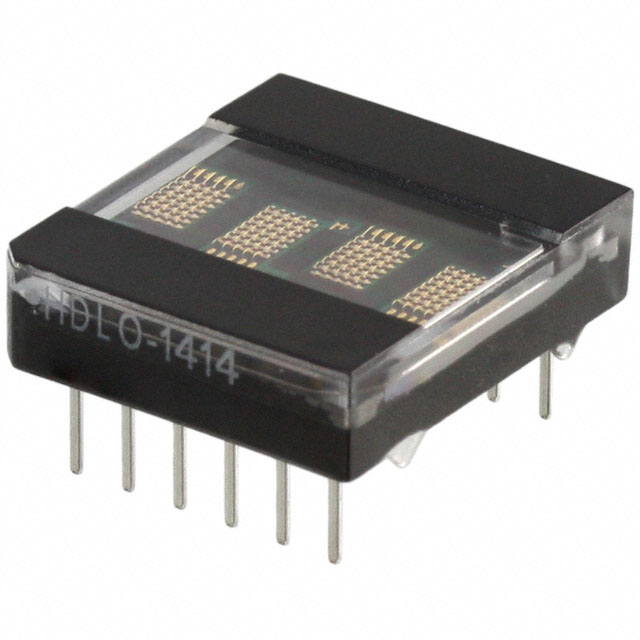 디바이스마트,LED/LCD > FND/도트매트릭스 > 도트매트릭스 > 도트매트릭스 (미분류),,HDLO-1414,DISPLAY 5X7 0.15" 4CHAR RED / Digi-Key Part Number : 516-2393-5-ND