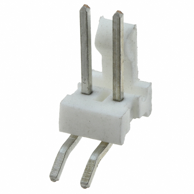 Connector Header Through Hole, Right Angle 2 position 0.100