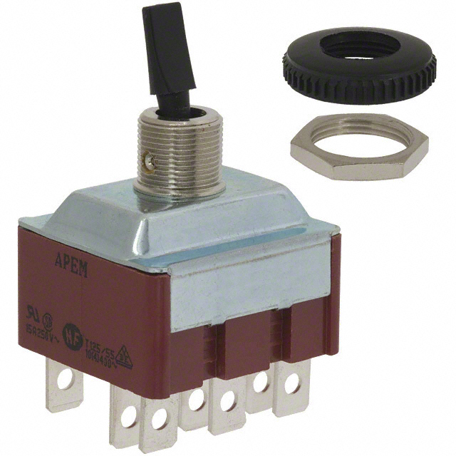 Toggle Switch 3PDT Panel Mount