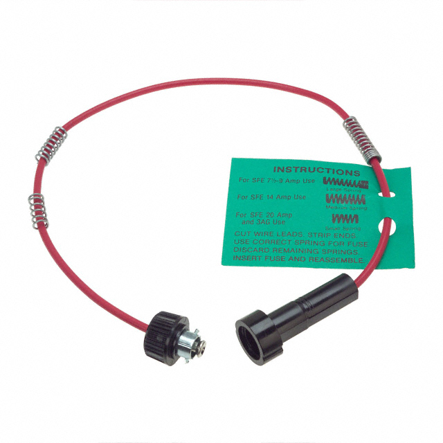 Fuse Holder 20 A 32V 1 Circuit Cartridge Free Hanging (In-Line)