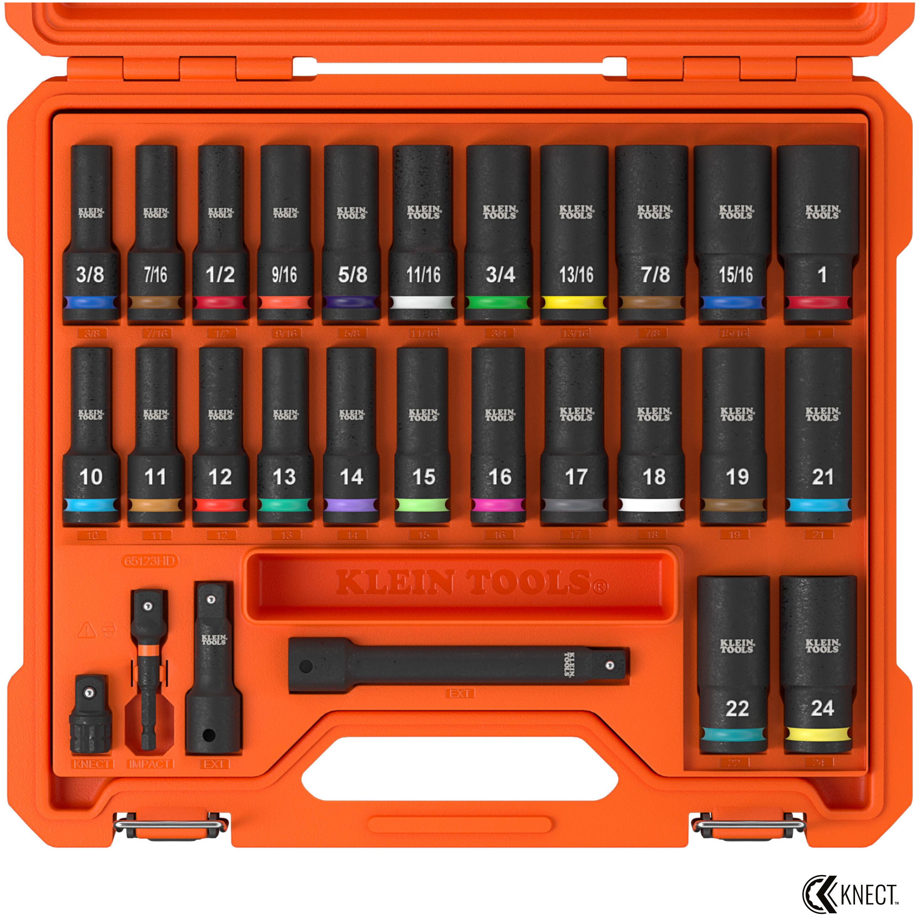 【65123HD】KNECT 1/2-INCH DEEP-WELL IMPACT