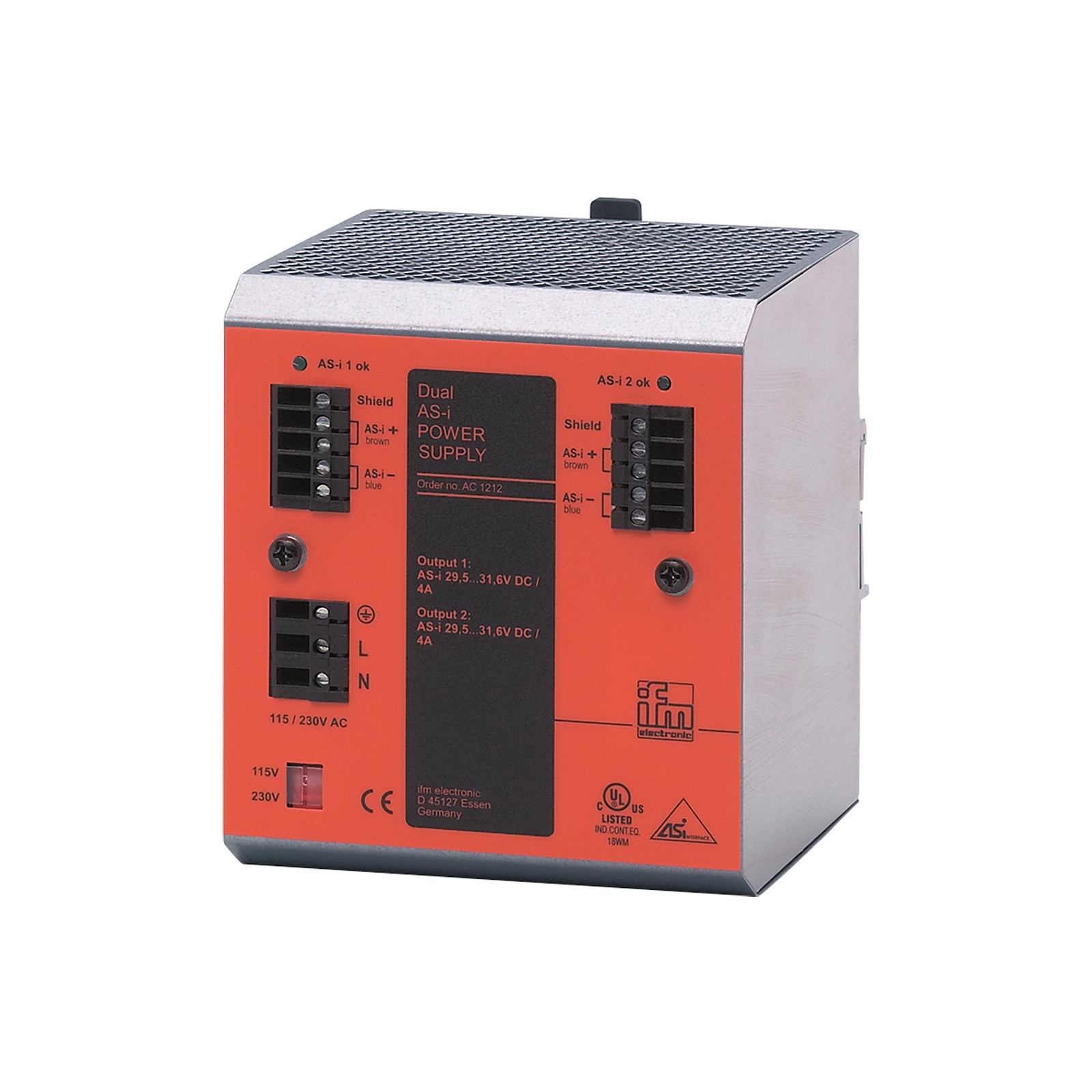 【AC1212】POWER SUPPLY, DUAL ASI POWER, OU