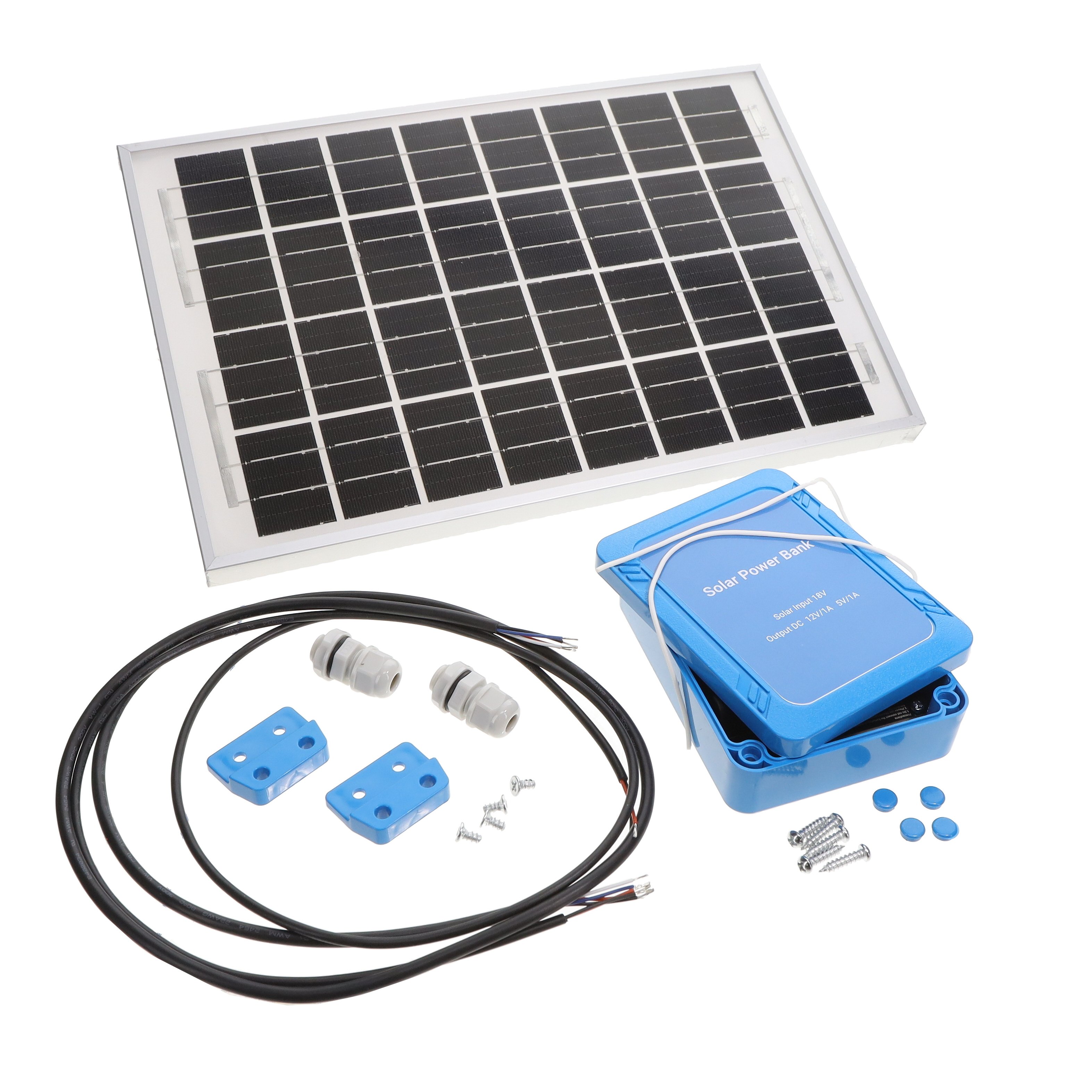 【KIT0210】OUTDOOR SOLAR POWER KIT - 10W MO