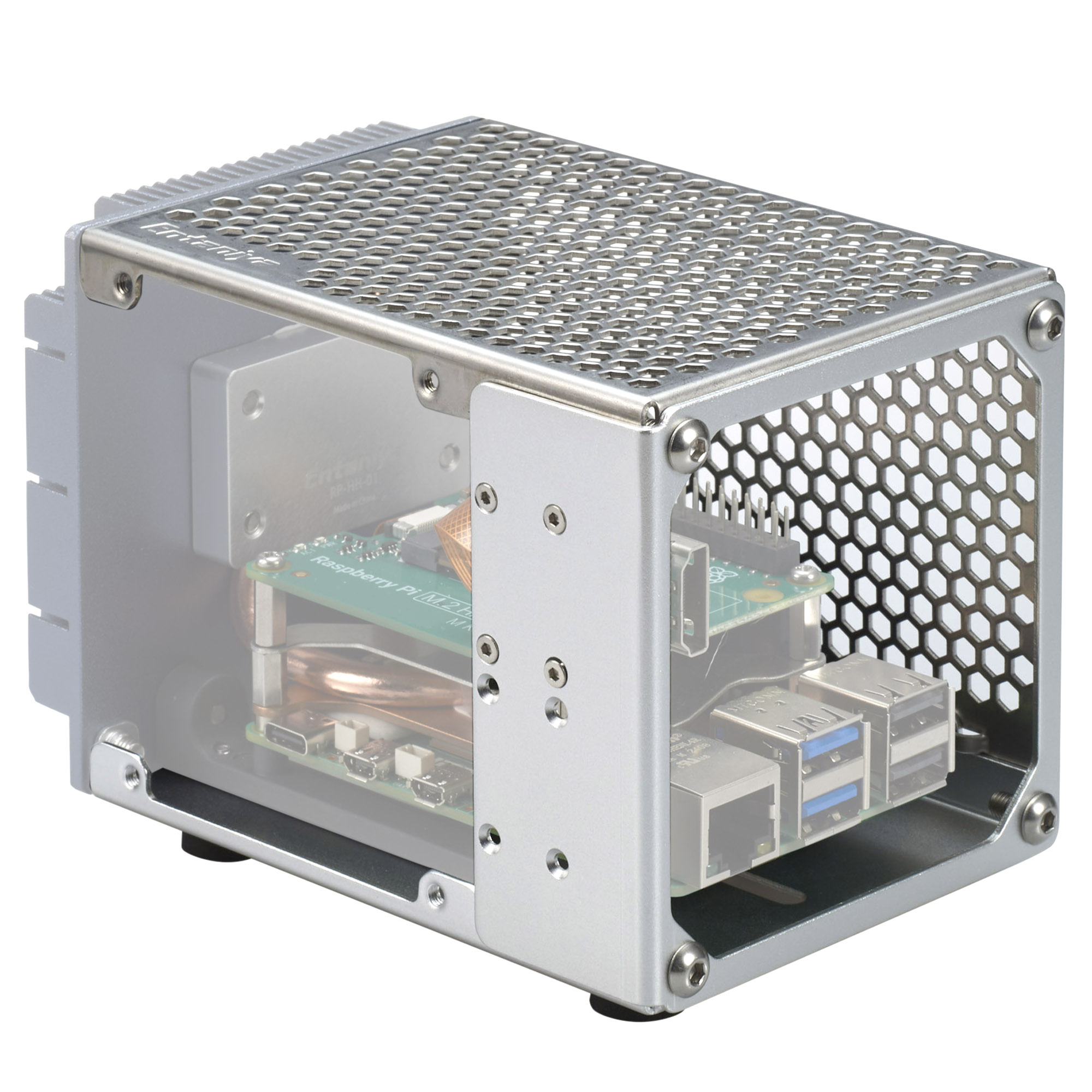 【RP-HE】HONEYCOMB CASE RASPBERRY PI