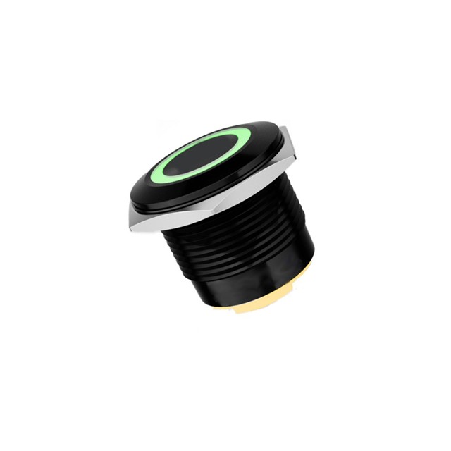 【FPM22-FJ6-A0Z4G12】SWITCH-LED SPST 22MM G 12V 20A F