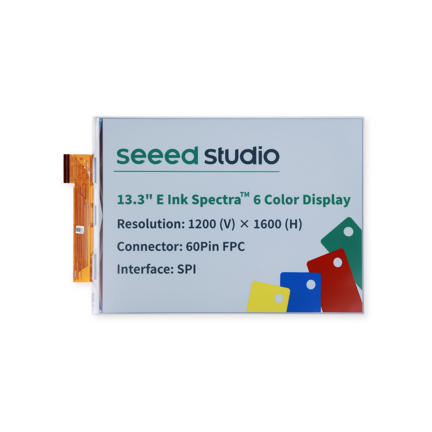 【100088646】13.3 SPECTRA 6 E-INK EPAPER DISP