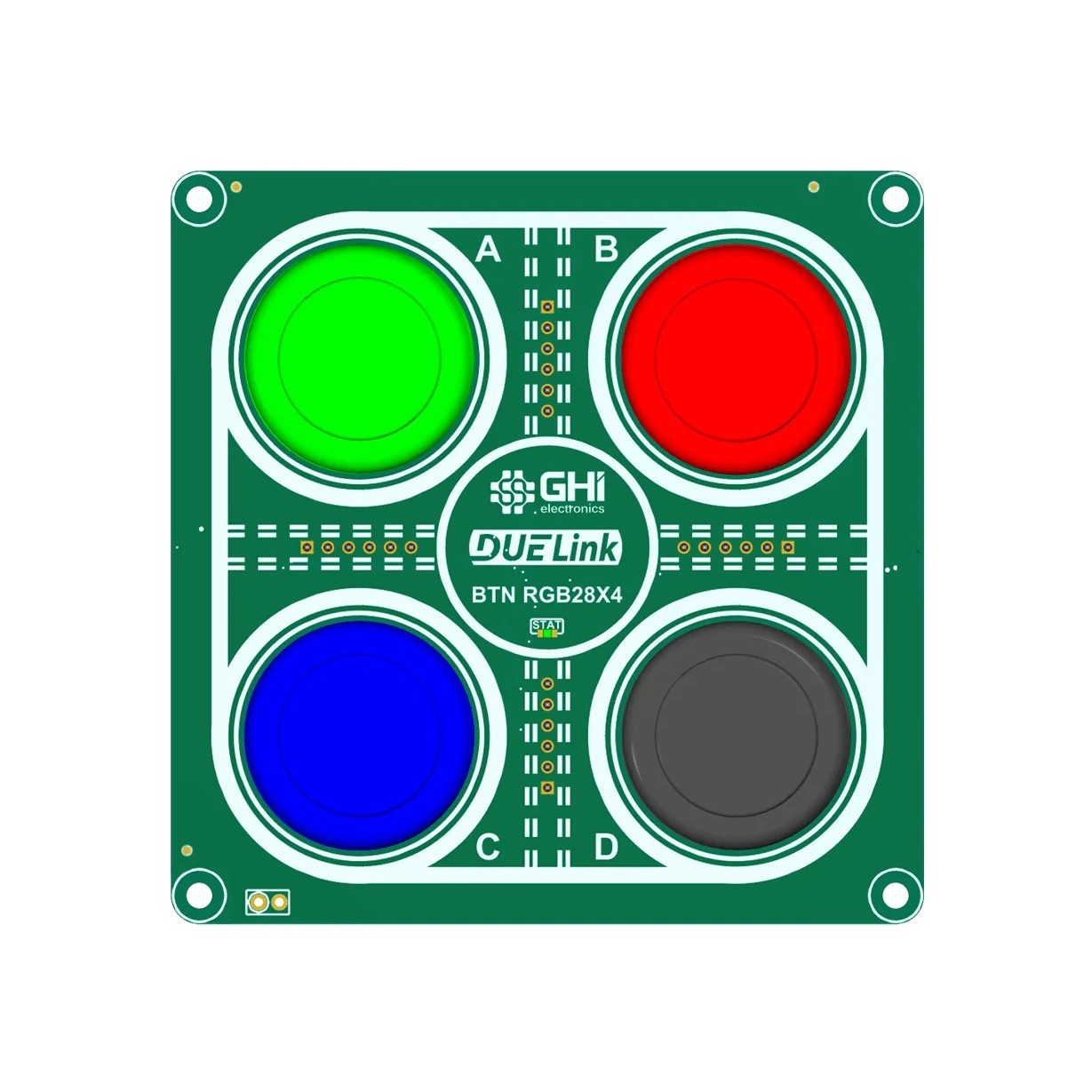【GDL-HIBRGB284-B】DUELINK BTN RGB28X4