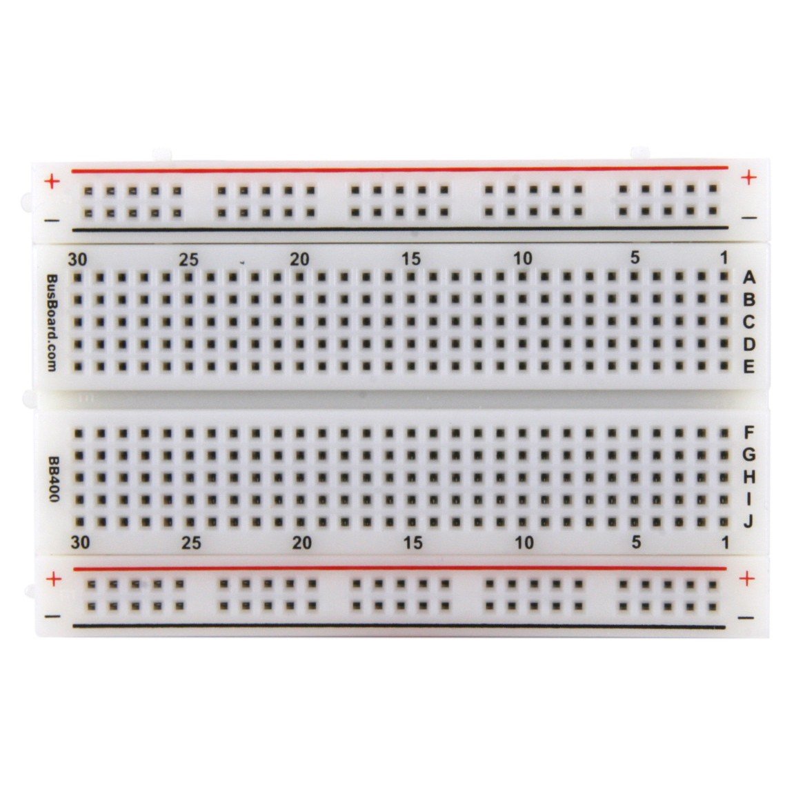 【BB400】BREADBOARD 400PT WHITE HI-REL
