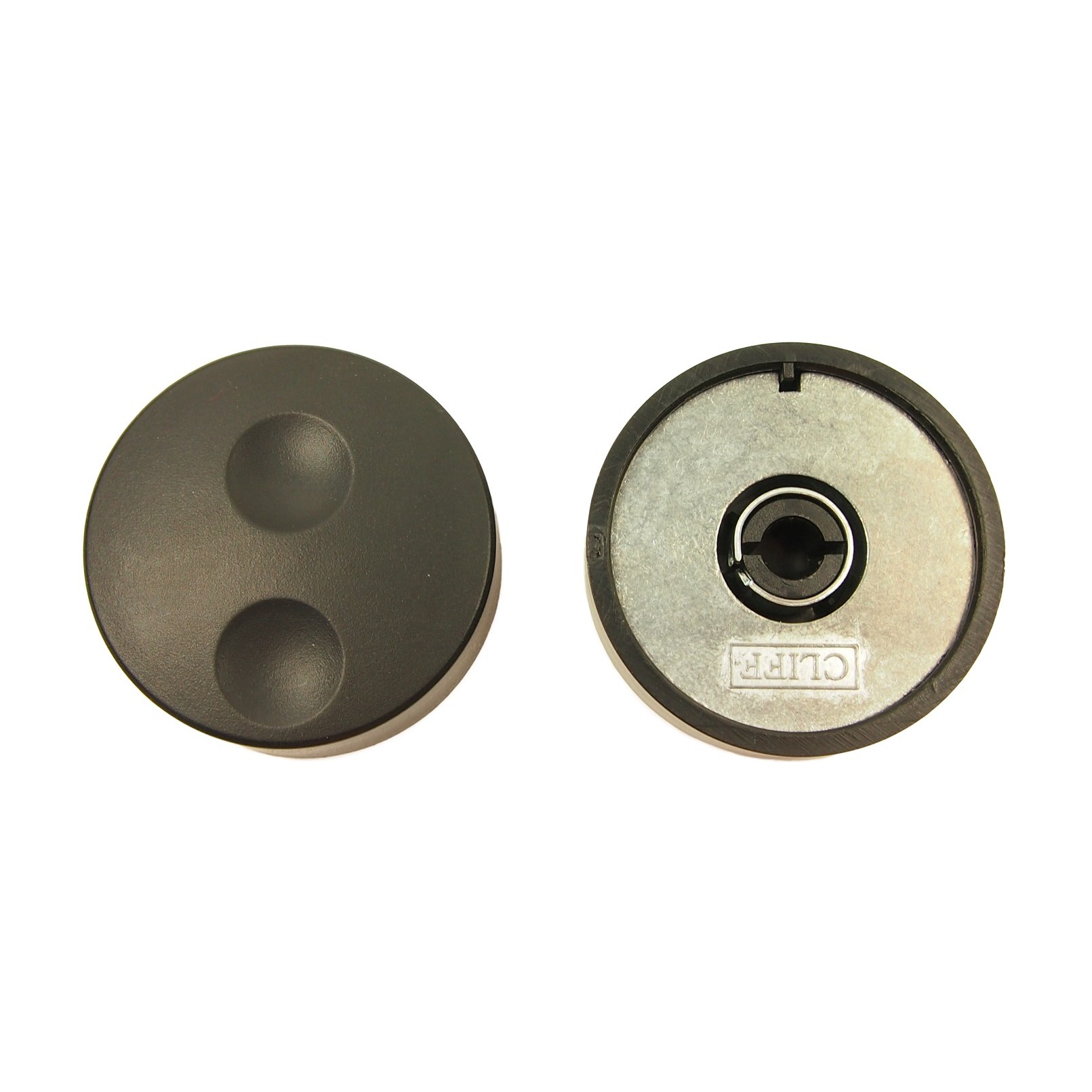 【CL71650B】KNOB K18 50GM BLACK 6MM SPLINE