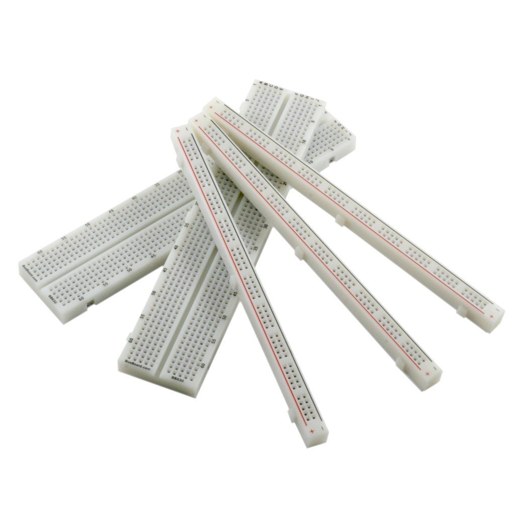 【BB1560M】BREADBOARD MODULAR 1560PT WHITE