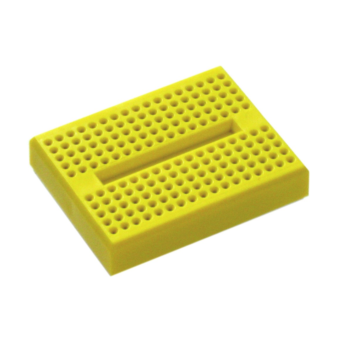 【BB170-YW】BREADBOARD 170PT YELLOW HI-TEMP