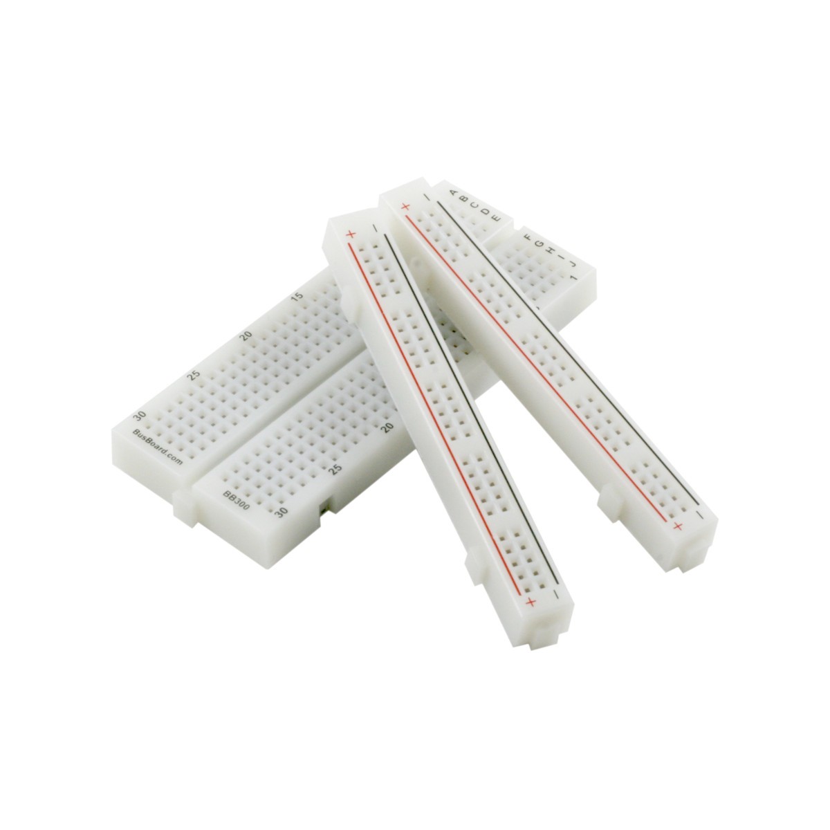 【BB400M】BREADBOARD MODULAR 400PT WHITE