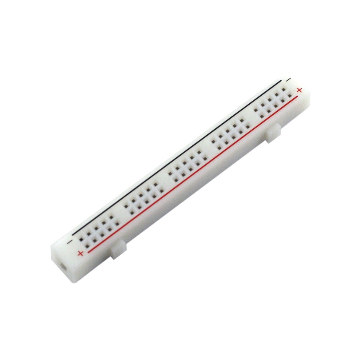 【BB50R】BREADBOARD POWER RAIL 50PT WHT