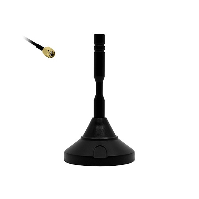 【MIKE20/5M/LL/SMAM/RP/S/33】5G / 4G LTE MAGNETIC MOUNT OMNI