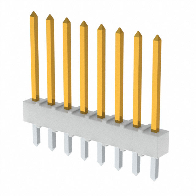 Connector Header Through Hole 8 position 0.100 (2.54mm)