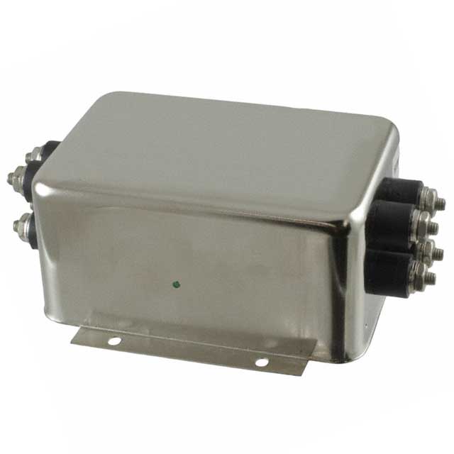 DC EMC/EMI Line Filter 30 A AC Single Stage Threaded Post (10-32)