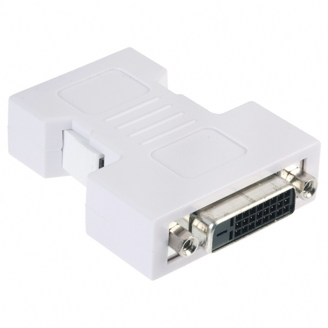 Adapter Connector DVI-D, Dual Link, Receptacle To DFP (Digital Flat Panel), Plug Free Hanging (In-Line)