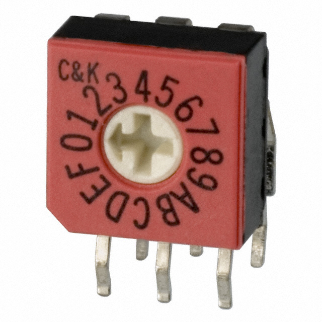 디바이스마트,스위치/부저/전기부품 > 스위치 > DIP 스위치,,CD16RM0AB,SWITCH ROTARY DIP HEX 0.40VA 20V / Digi-Key Part Number : CKN6165-ND