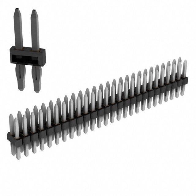 Connector Header Through Hole 52 position 0.100 (2.54mm)