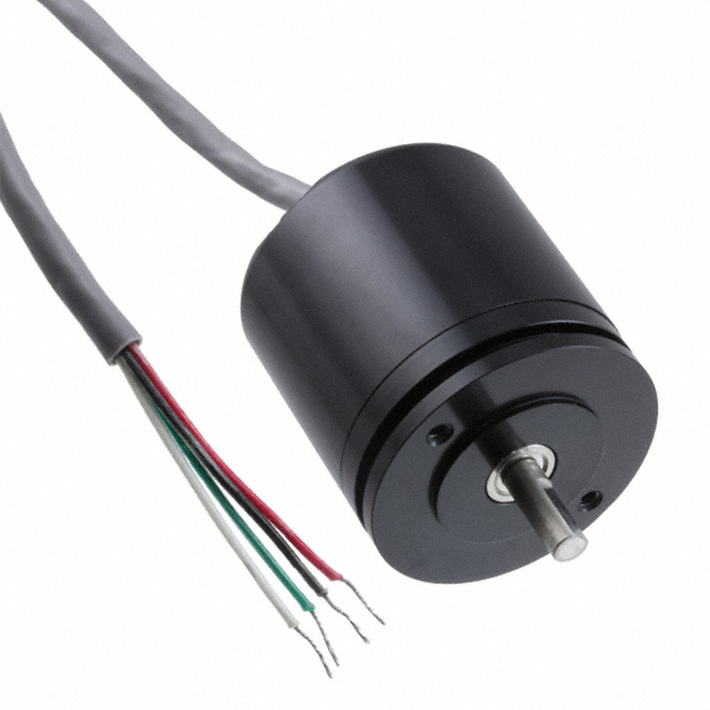 Inductive Sensor Rotary Position Flatted Shaft Wire Leads
