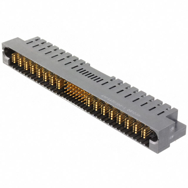 48 Connector Header, Male Pins and Blades Through Hole, Right Angle Multi-Beam