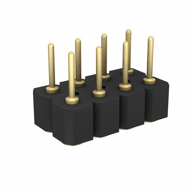 Connector Header Surface Mount 8 position 0.100 (2.54mm)