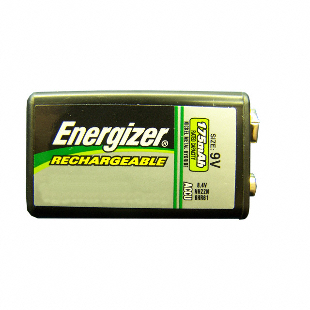 Pilas recargables Eveready Battery NH22NBP 9 V, NH22NBP, Multicolor, 1, 1