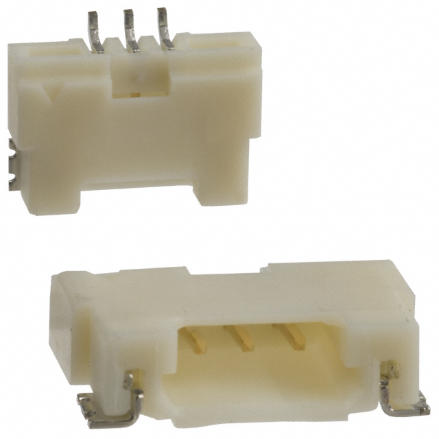 Connector Header Surface Mount, Right Angle 3 position 0.049