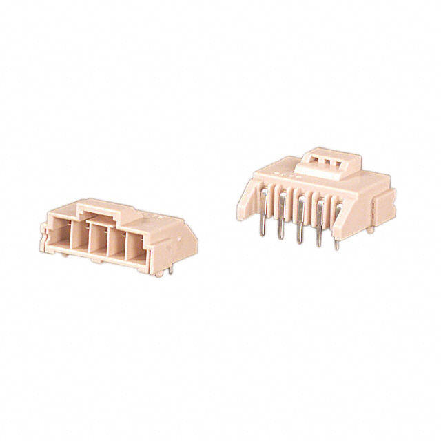 Connector Header Through Hole, Right Angle 5 position 0.156