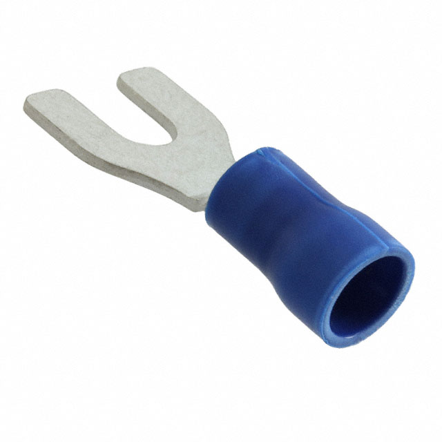 Blue 6 Stud Spade Terminal Connector Crimp 14-16 AWG