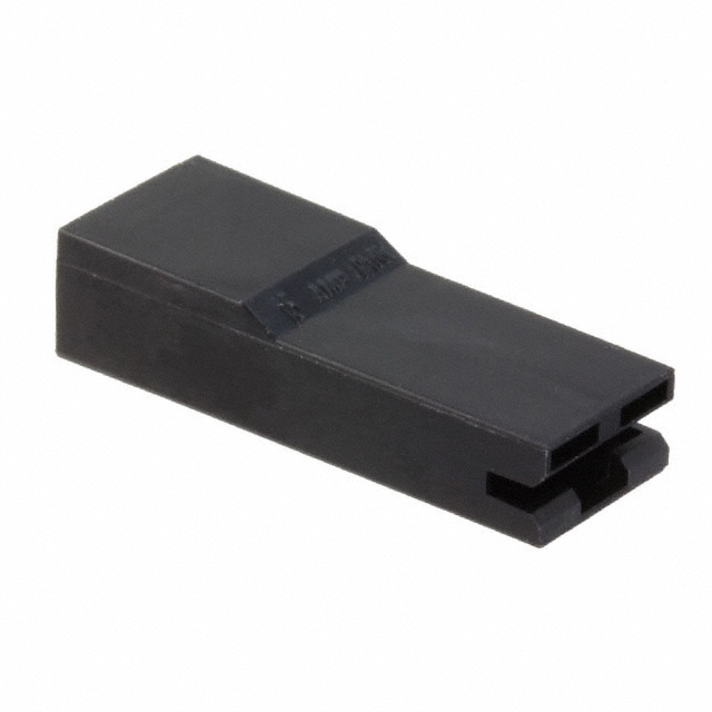 1 Position Housing Connector Female, Receptacle Black 0.250