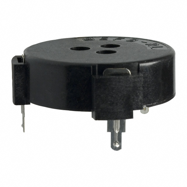 Buzzers Transducer, Externally Driven Piezo (with Feedback) 12 V 3.7kHz 80dB @ 12V, 10cm Through Hole PC Pins