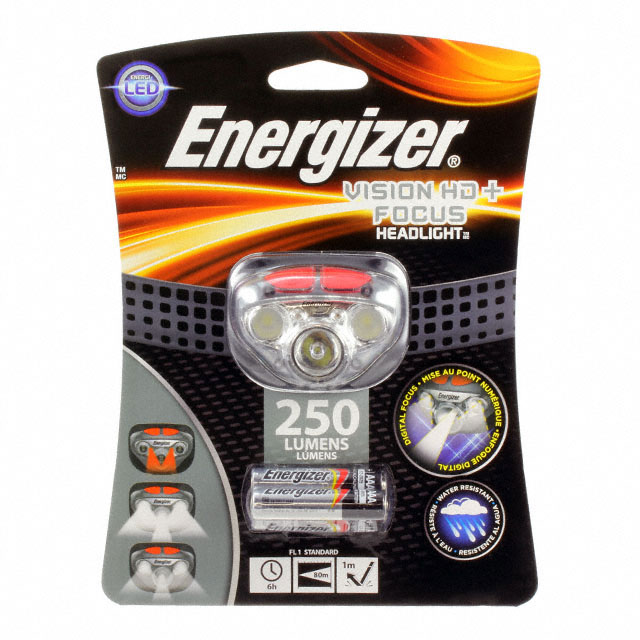 HDD32E LAMPE ENERGIZER 3AAA DEL FRONTALE 250 LUMENS +PILE