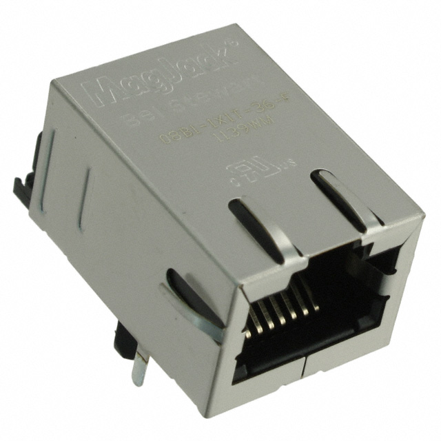 디바이스마트,커넥터/PCB > I/O 커넥터 > RJ45 커넥터 > RJ45 커넥터(일체형),,08B1-1X1T-36-F,CONN JACK 1PORT 100 BASE-T PCB / Digi-Key Part Number : 507-1572-ND