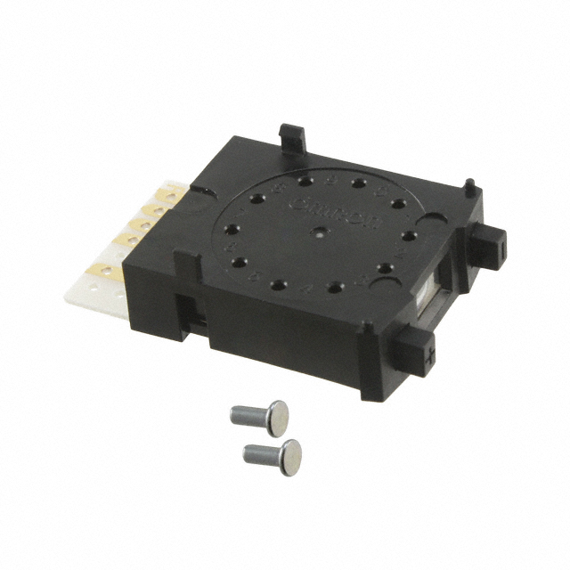Thumbwheel Switch BCD 0.1A @ 50VAC/28VDC Panel Mount, Snap-In